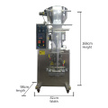 Full Automatic Granule Sachet Packing Machine For Tea Salt Sugar Popcorn Peanuts Seeds